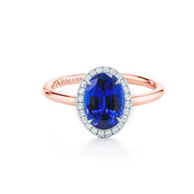 Sardinia Sapphire Engagement Ring - Image 3