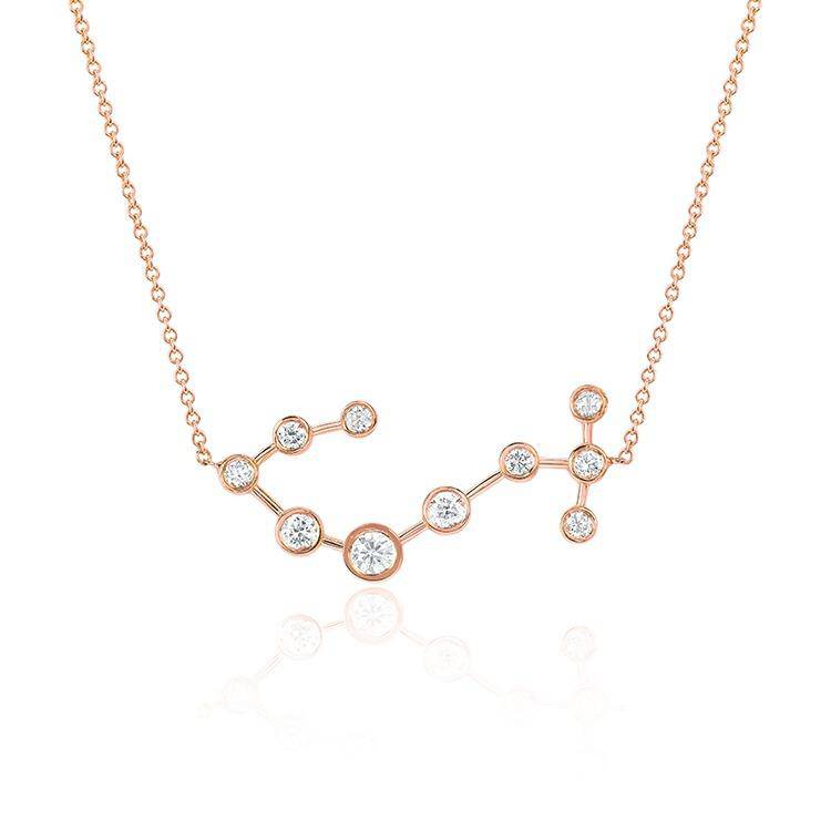 Scorpio Diamond Constellation Necklace - Image 2