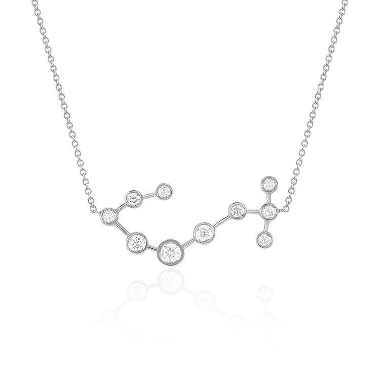 Scorpio Diamond Constellation Necklace - Image 3