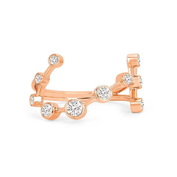 Scorpio Diamond Constellation Ring - Image 2