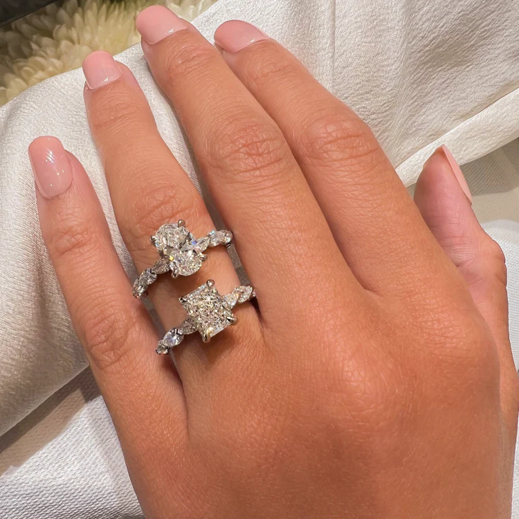 Shimmy Radiant Engagement Ring - Image 3
