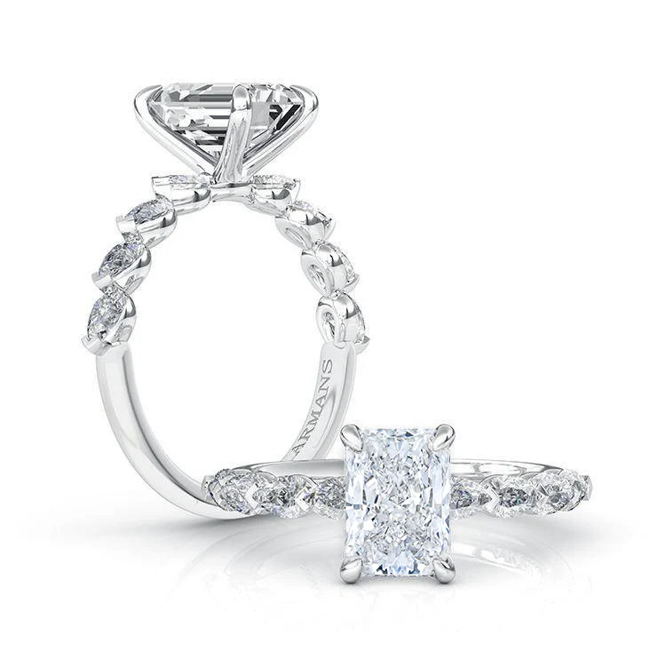Shimmy Radiant Engagement Ring