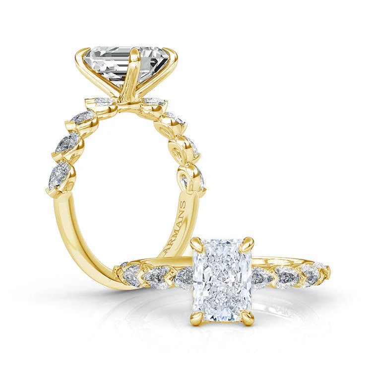 Shimmy Radiant Engagement Ring - Image 5