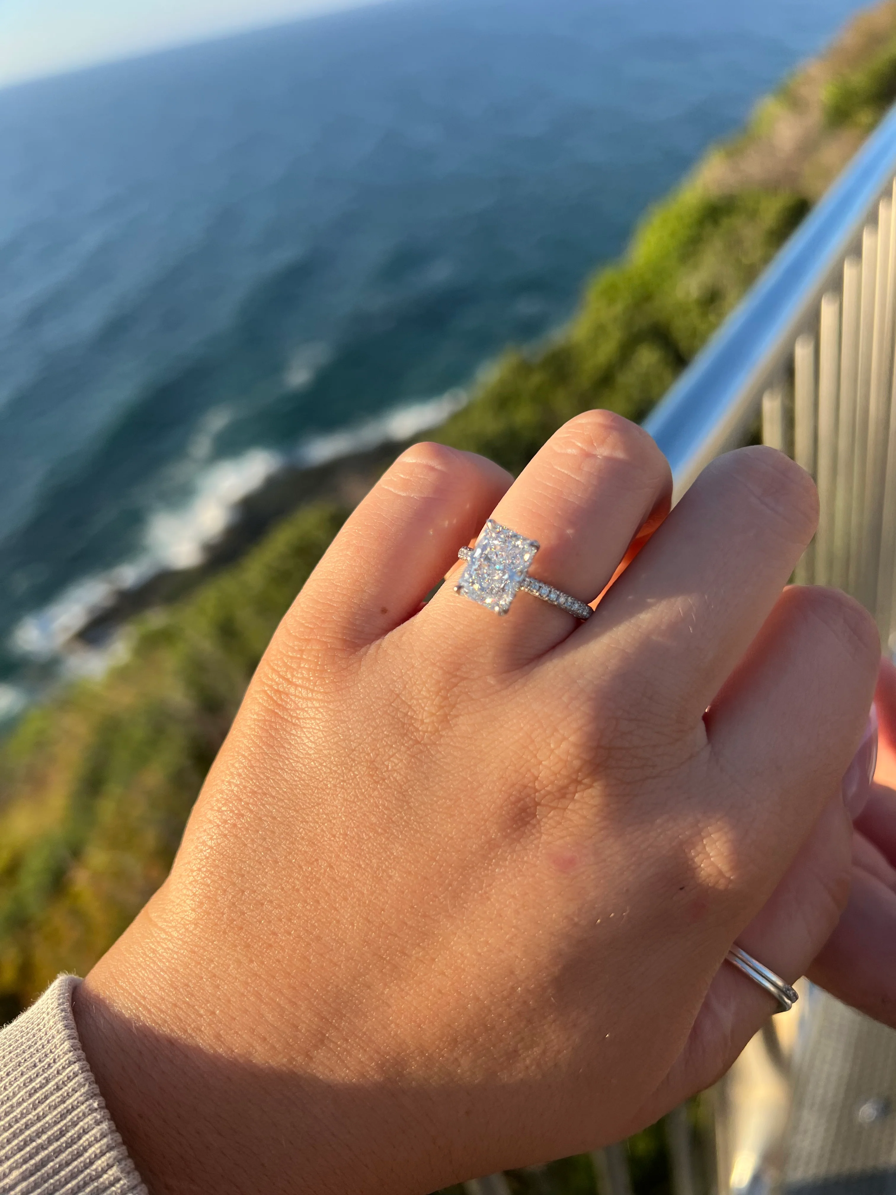 Snow White Engagement Ring - Image 5