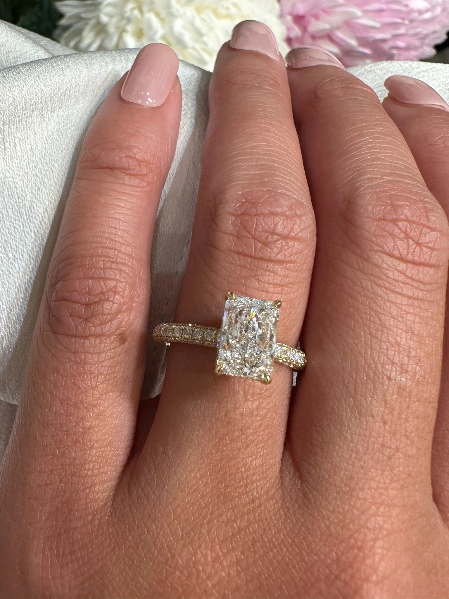 Snow White Engagement Ring - Image 6