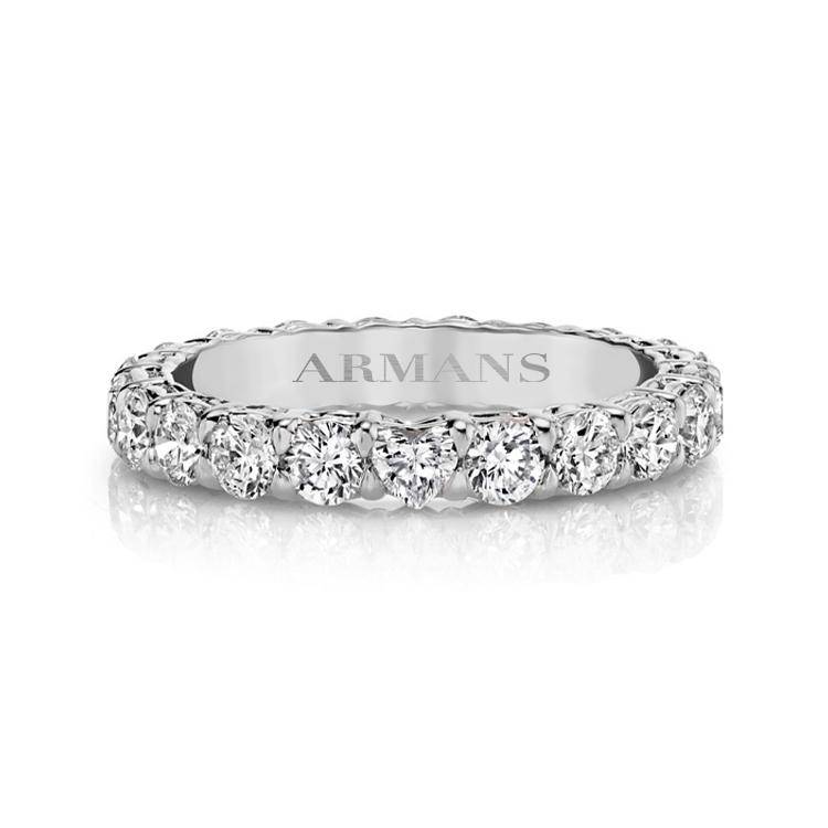 Sophia Heart Diamond Eternity Band - Image 2