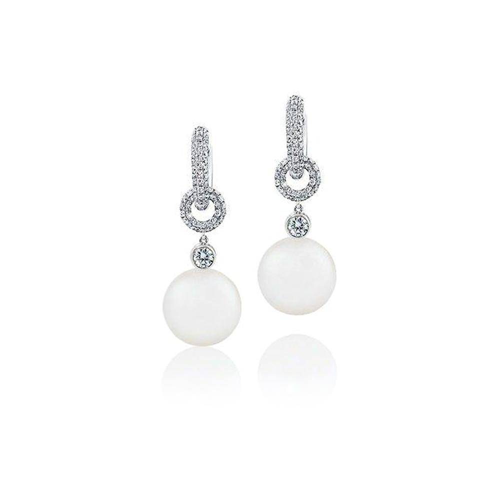 South Sea Pearl Drop Earrings