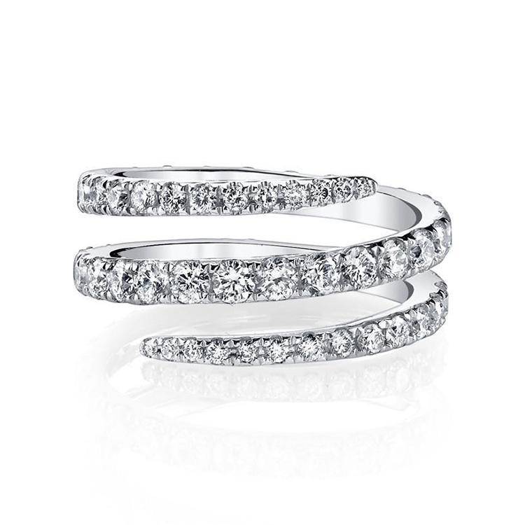 Spiral Diamond Ring - Image 3
