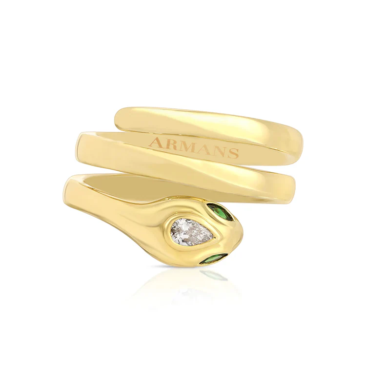 Spiral Snake Ring