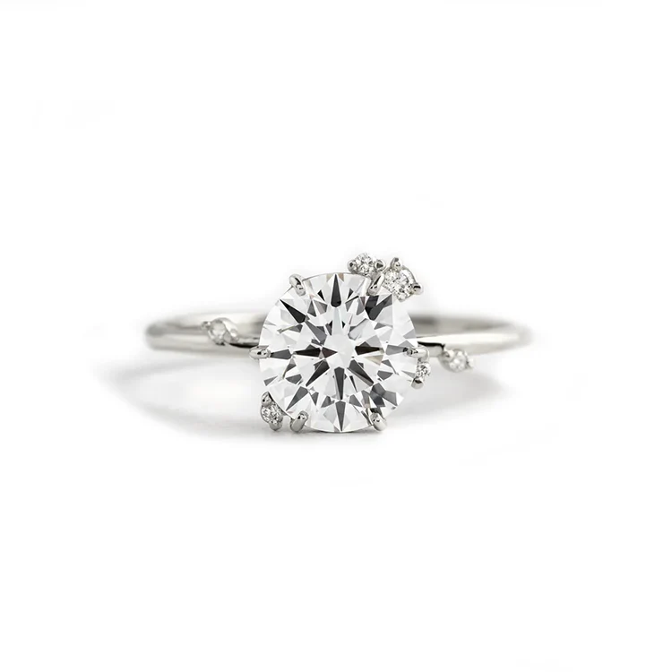 Starry Night Diamond Engagement Ring - Image 2