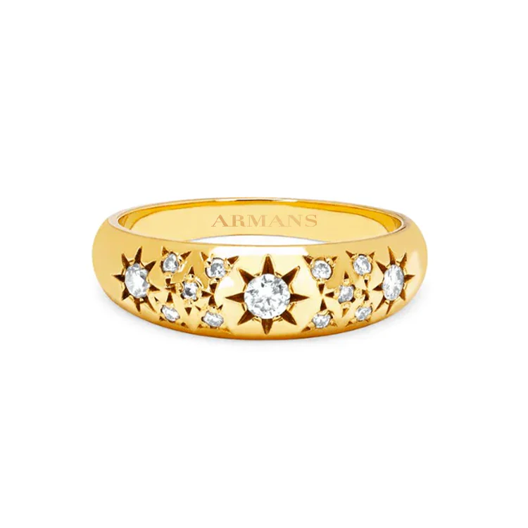 Starry Night Diamond Ring