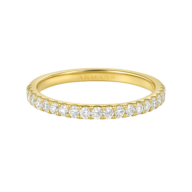 Stephanie Round Eternity Band