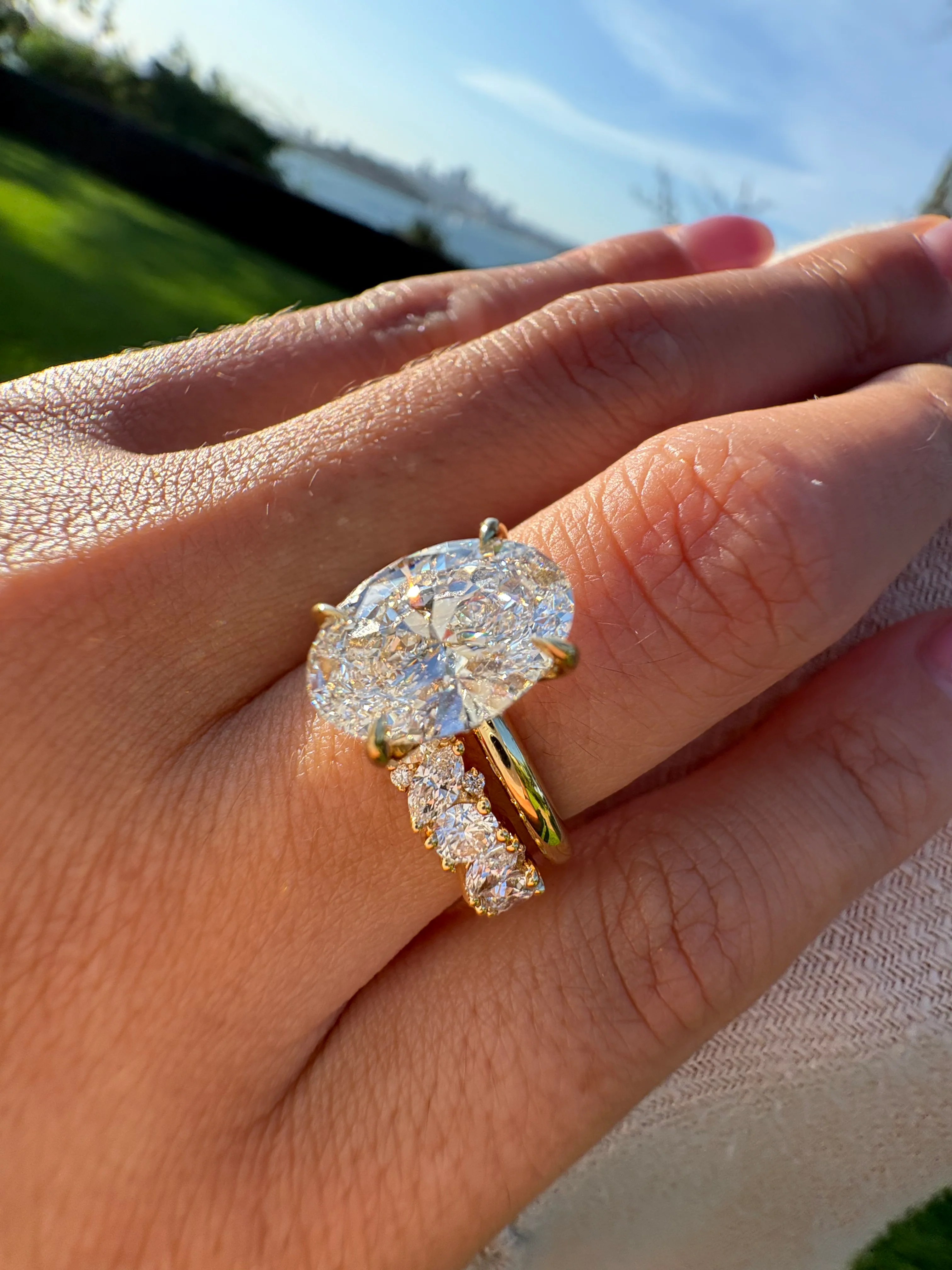 The Petra Lab Grown Diamond Band - Image 10
