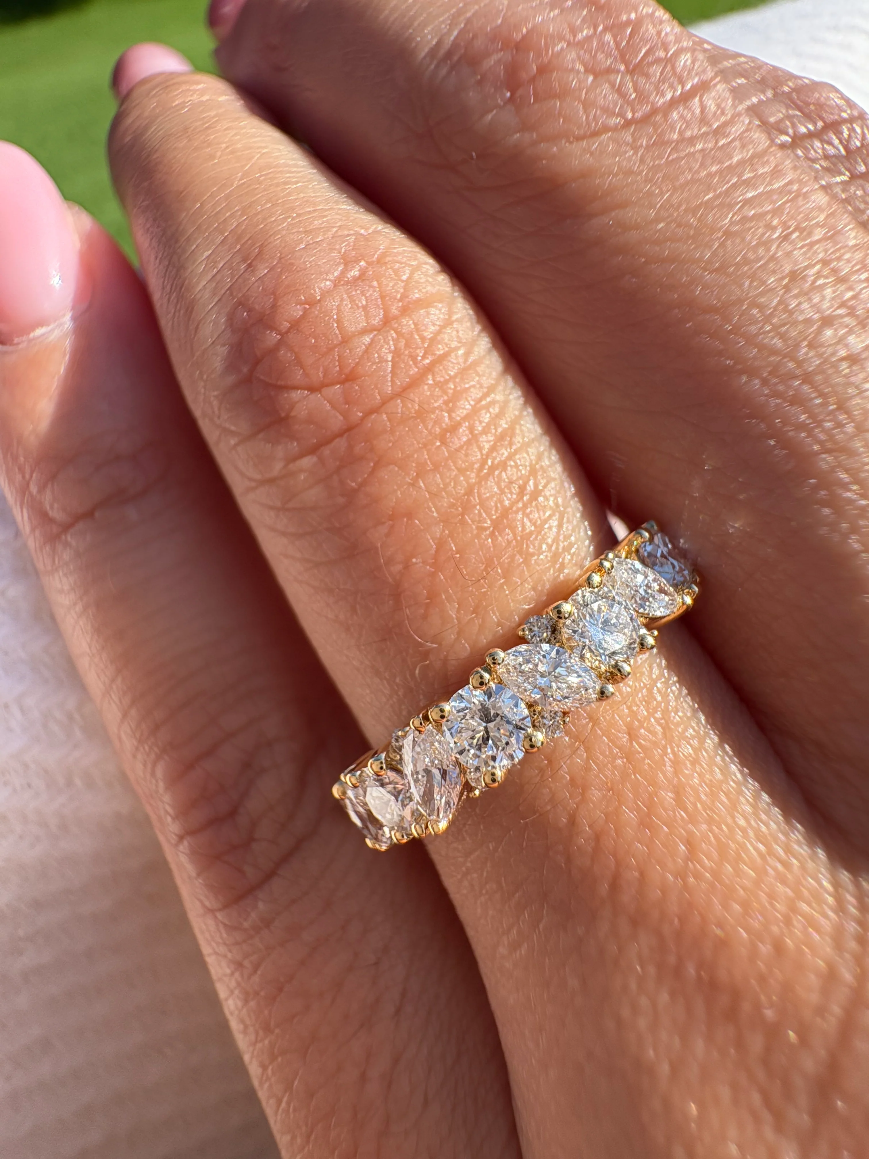 The Petra Lab Grown Diamond Band - Image 12
