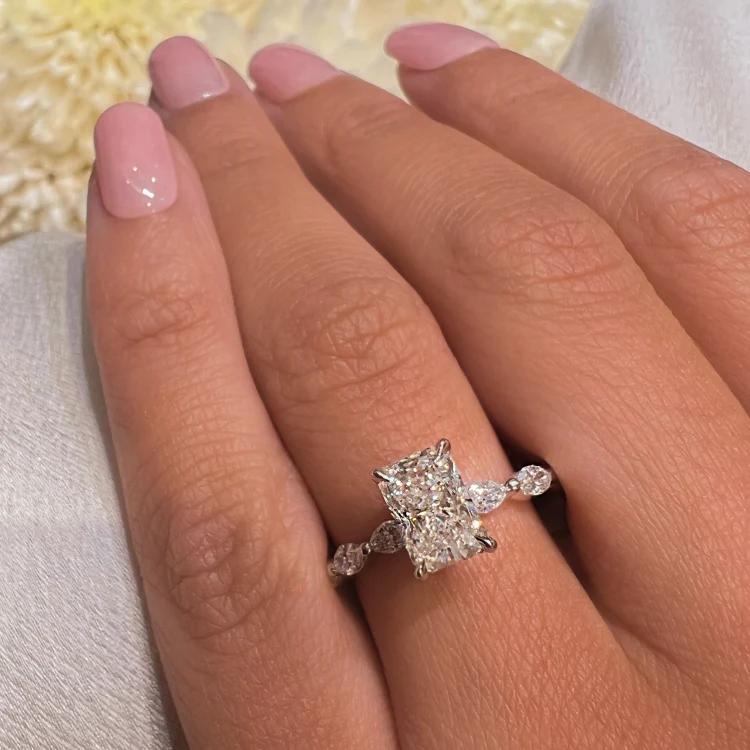 Tinkerbell Lab Grown Engagement Ring - Image 2