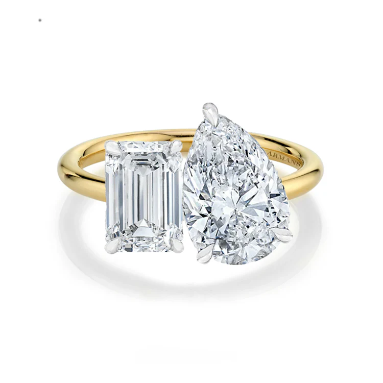 Twice The Ice Two Stone Engagement Ring - Image 3