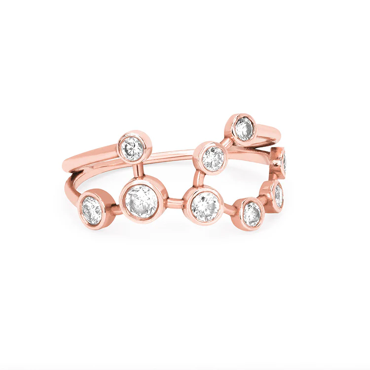 Virgo Diamond Constellation Ring - Image 3