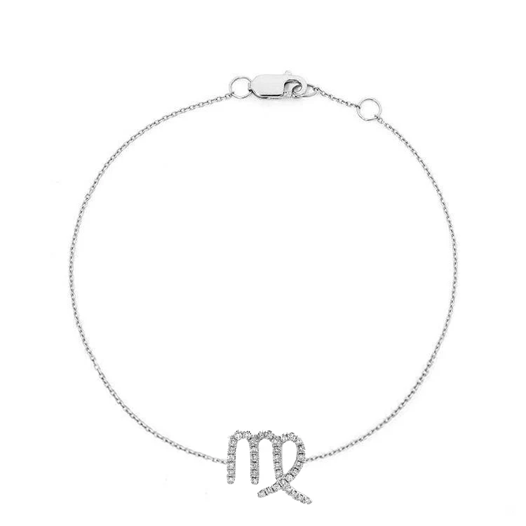 Virgo Diamond Zodiac Bracelet - Image 3