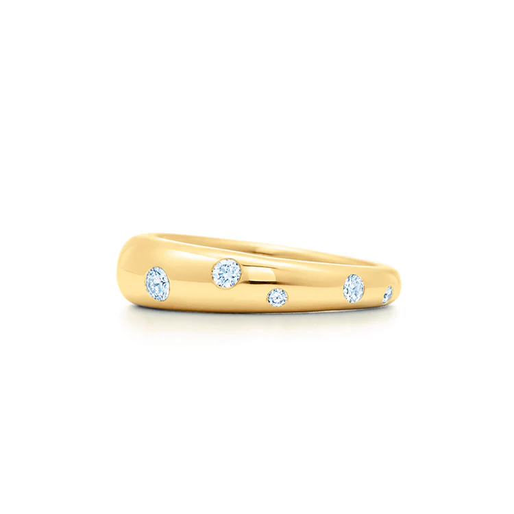Wondering Diamonds Gold Ring