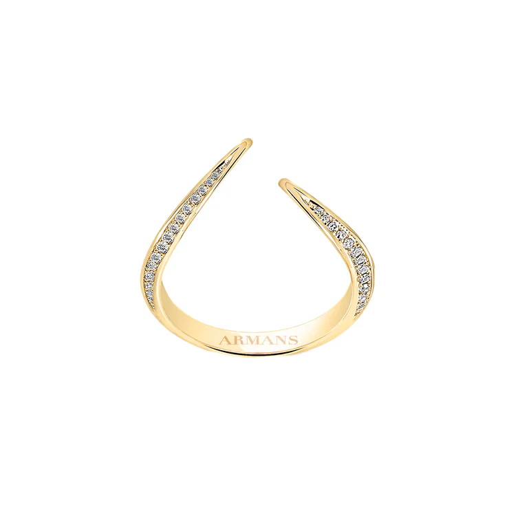 Wrap Diamond Wedding Band - Image 2
