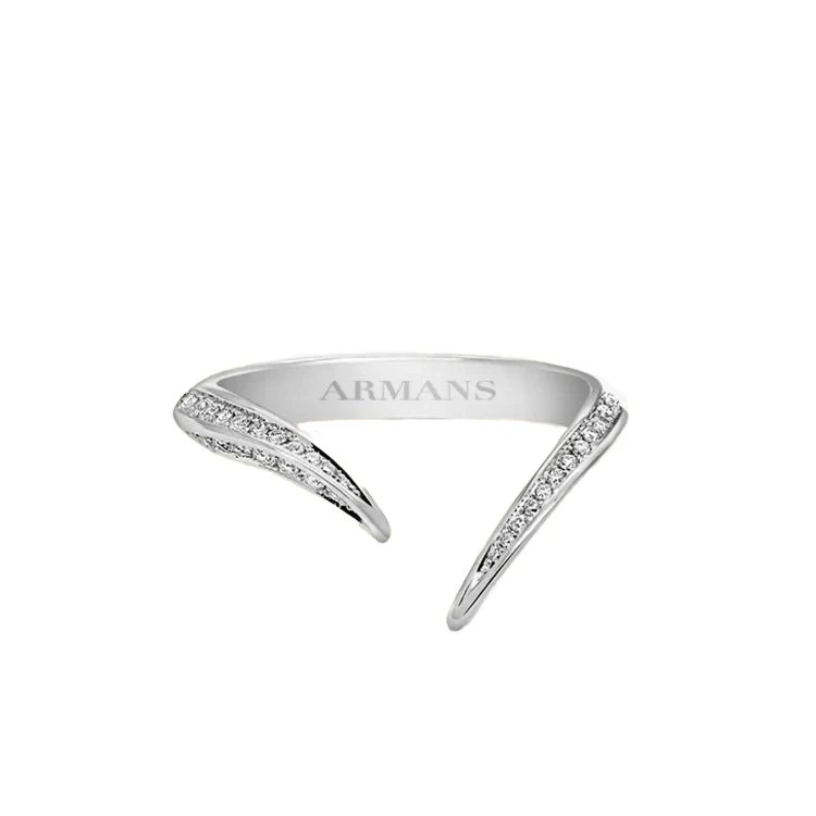 Wrap Diamond Wedding Band - Image 3