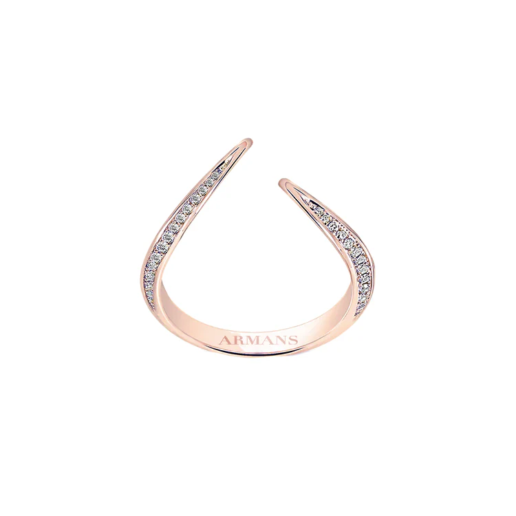 Wrap Diamond Wedding Band - Image 6